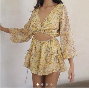 Sabo skirt romper playsuit